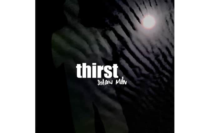 The cover of Thirst's new single, Shadow Man