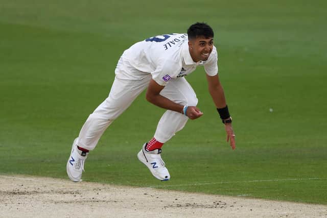 Ajeet Dale could make his first class debut for Hampshire in this weekend's Bob Willis Trophy opener at Hove. Photo by Mike Hewitt/Getty Images.