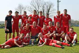 AFC Stubbington win the Len Day Cup. Picture: Neil Marshall