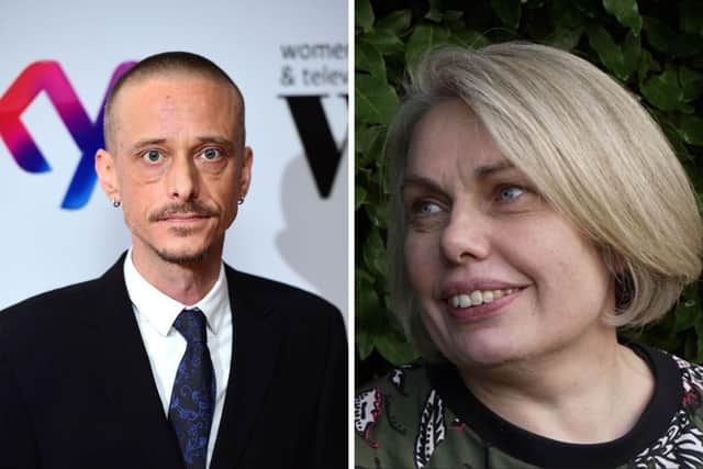 Mackenzie Crook and his sister-in-law Laurel Aldridge, who is missing