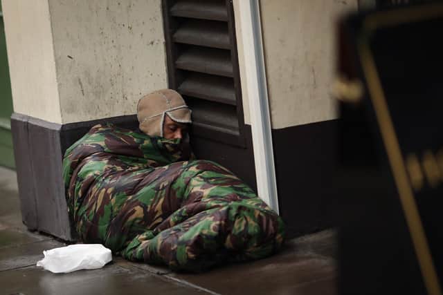 The number of rough sleepers in Broxtowe rose last autumn.