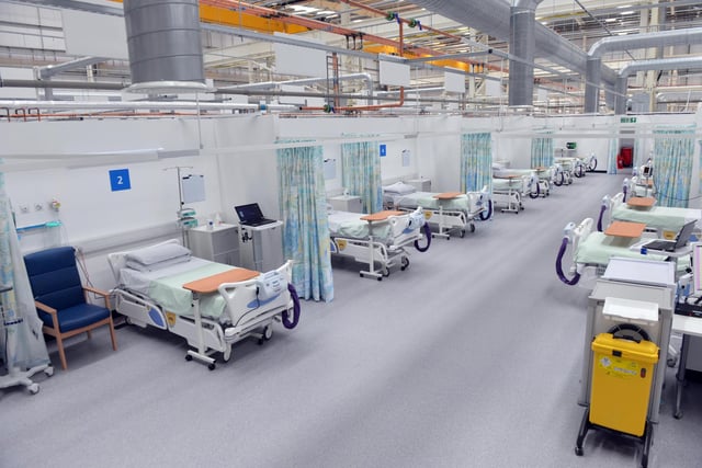 The Sunderland-based hospital is unique in the fact that while there will be 130 intensive care beds, every bed in the hospital could also become an intensive care bed if needed, as all wards will have the necessary equipment.