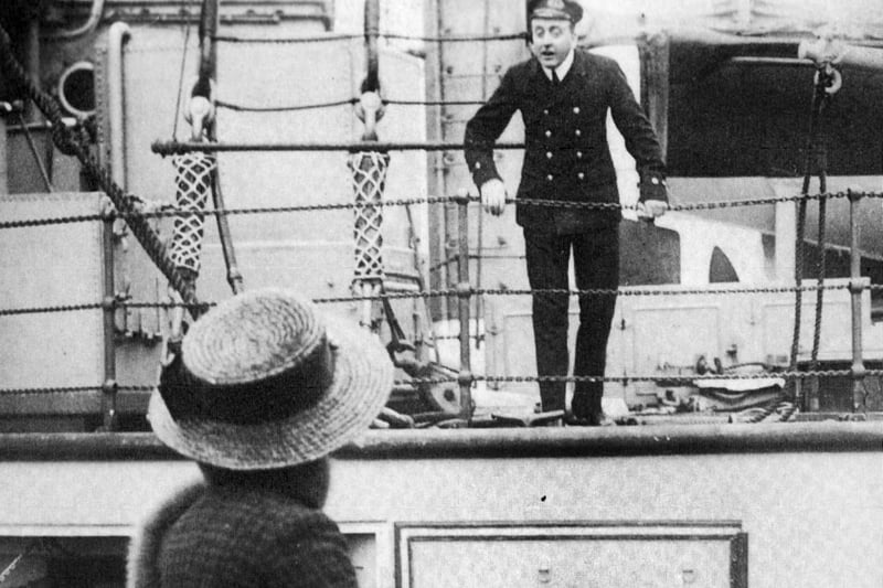 So near but yet so far...Portsmouth Harbour 1900