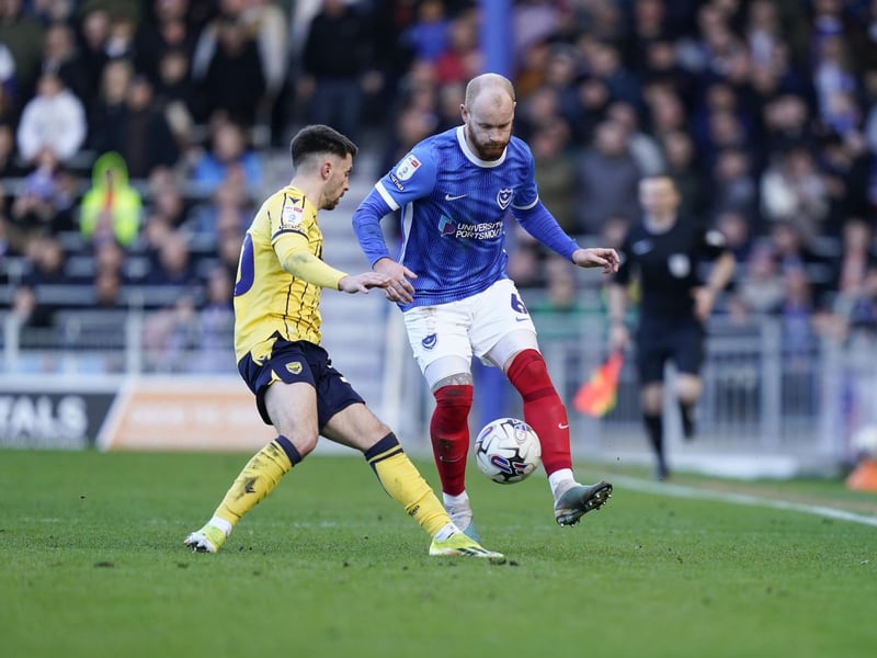 (Replaced by Jack Sparkes on 77 mins) Went about his business with the minimum of fuss and there were a couple of forays down the left in attacking positions.