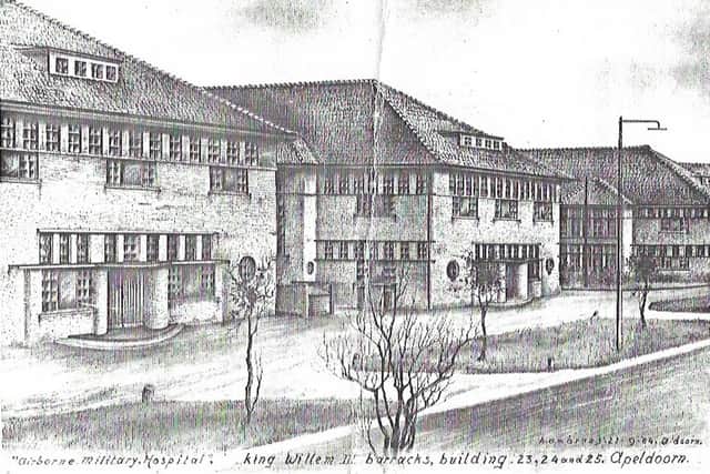King Willem III Barracks, Apeldoorn, Holland. Picture: William Carter collection.
