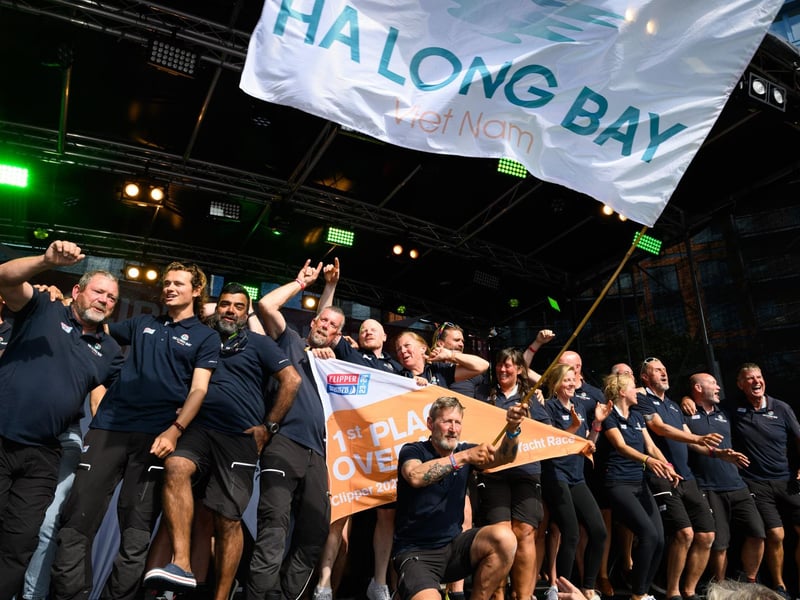 After an epic battle, team Ha Long Bay, Viet Nam! took victory by one point.Picture: Keith Woodland (270721-220)