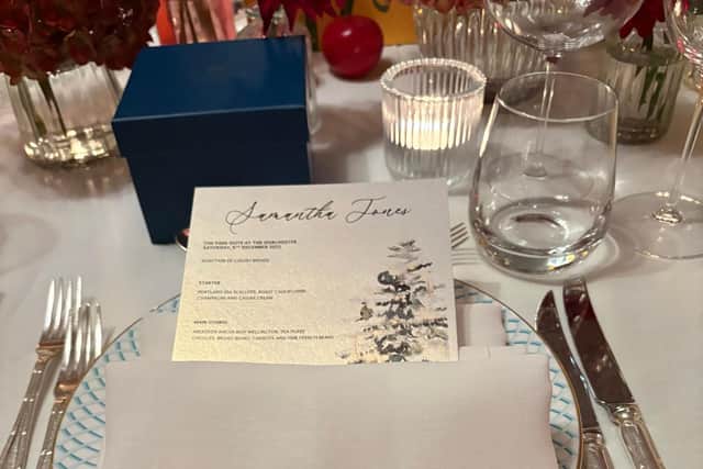 Table setting for royalty and to be told your eating dinner in the same room Prince Phillip had his stag do wow just wow
