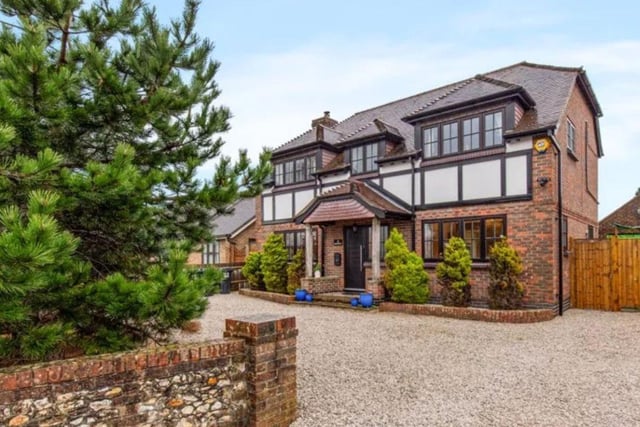 This property is on the market for £685,000 and it is being sold with Treagust and Co.