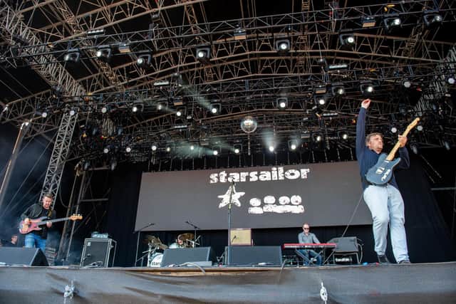 Starsailor at Victorious Festival, 2019. Picture: Vernon Nash (250819-047)