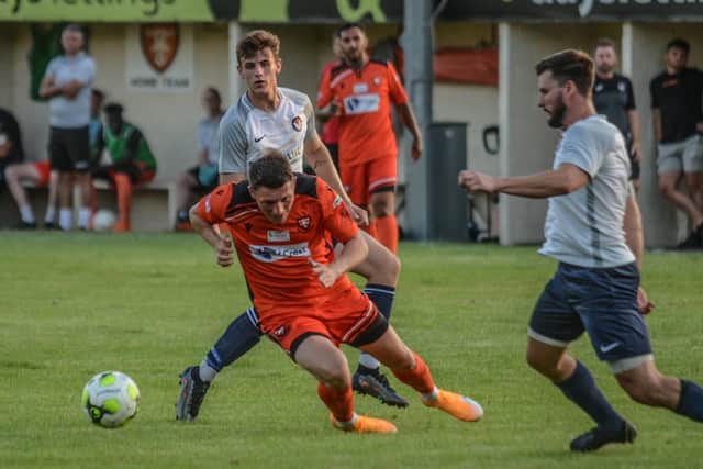 Portchester v Folland. Picture: Daniel Haswell