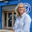 Pictured: Clare Martin at Portsmouth In The Community, Portsmouth on 30th May 2022. Picture: Habibur Rahman
