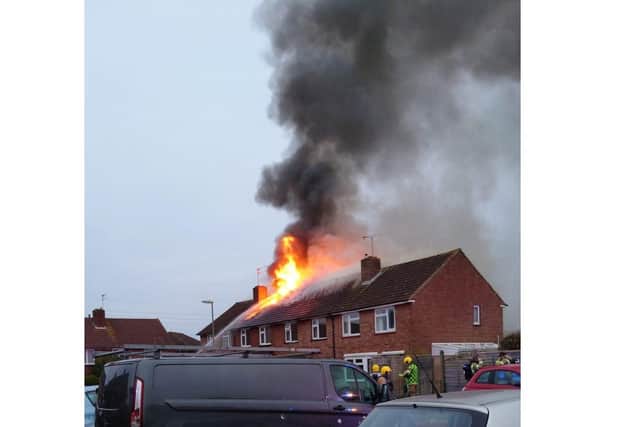 The fire in Wellow Close