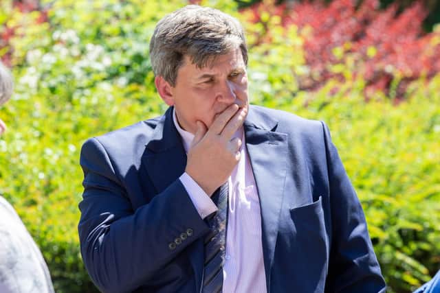Policing minister Kit Malthouse on a visit to Portsmouth. Picture: Habibur Rahman