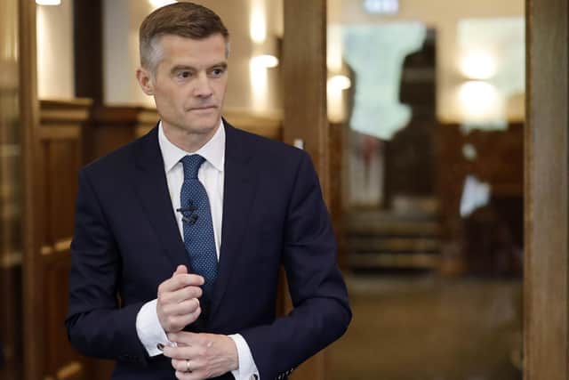 Transport secretary Mark Harper. Picture: TOLGA AKMEN/AFP via Getty Images.