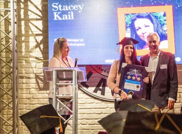 Gunwharf Quays bar staff Stacey Kali was part of an 'exceptional' cohort who graduated from a national training scheme. Picture: Stonegate Group