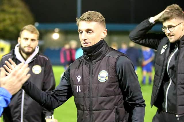 Gosport Borough under-18s manager Joe Lea. Picture: Tom Phillips