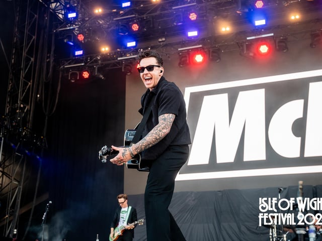 McFly on the main stage