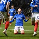 Minhyeok Yang’s Pompey loan was cut short by Spurs after 16 games and three goals. Picture: Graham Hunt/ProSportsImages
