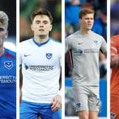 From left: Cameron McGeehan, Ben Thompson, Sean Raggett, Gavin Bazunu.
