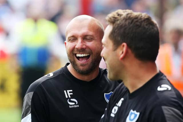 Former Pompey coach and head coach candidate Ian Foster