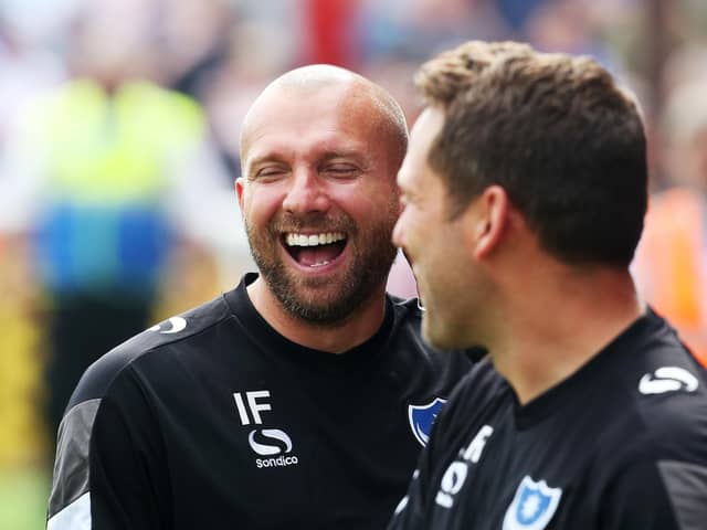Former Pompey coach and head coach candidate Ian Foster 
