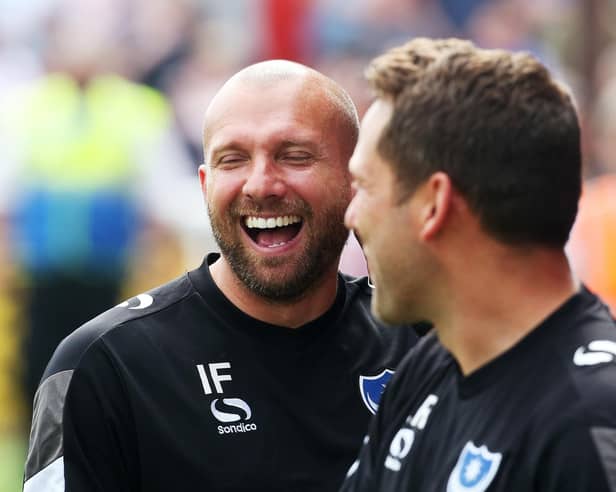 Former Pompey coach and head coach candidate Ian Foster 