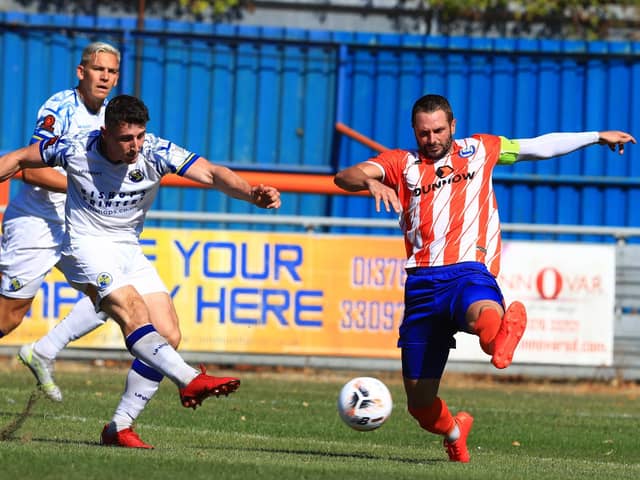 James Roberts has scored three goals in Hawks' opening four National League South fixtures of 2022/23. Picture by Dave Haines