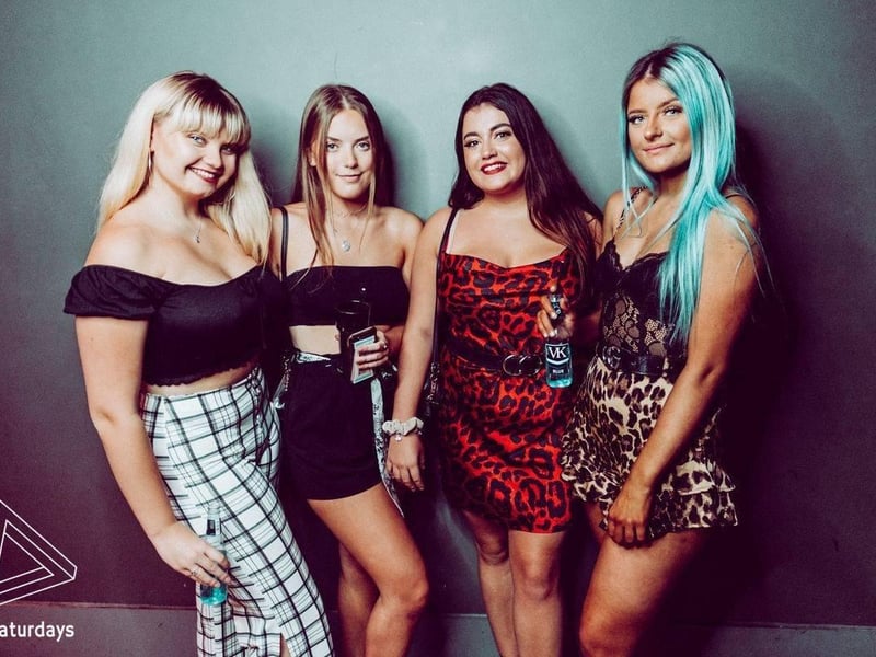 Clubbers at Face on the floor in Pryzm in 2019.