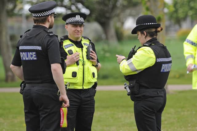 File photo of police in Portsmouth. Picture: Ian Hargreaves (310519-11)