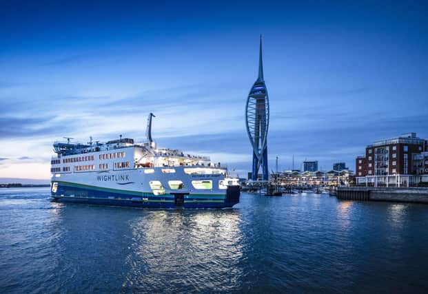Wightlink’s flagship Victoria of Wight