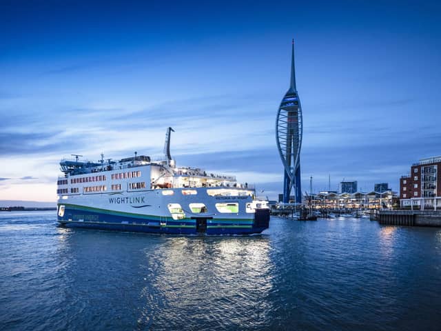 Wightlink’s flagship Victoria of Wight