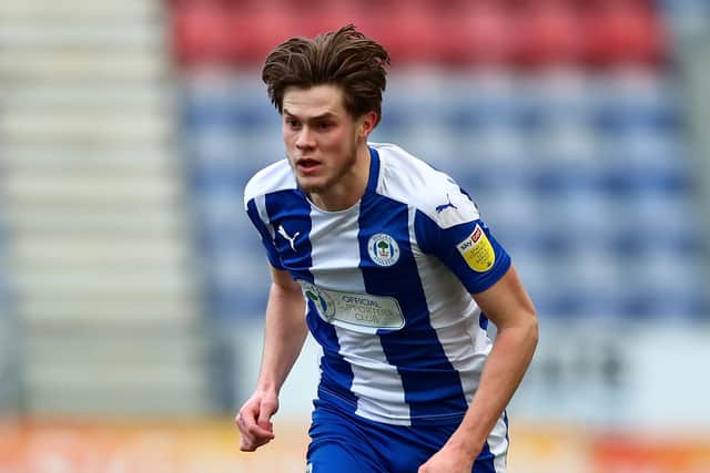 Pompey have been linked with a move for Wigan left-back/wing-back Tom Pearce    Picture: Jan Kruger/Getty Images