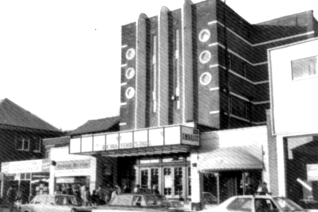 The Embassy cinema in West Street, Fareham, in the early 1980's