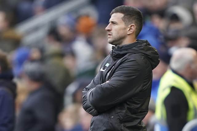 John Mousinho is not looking for a rapid Oxford United return following their new managerial vacancy. Picture: Jason Brown/ProSportsImages