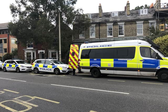 Police and paramedics attend incident in North End as property is ...