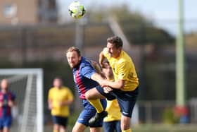 Andy Todd, left, returns to the US Portsmouth squad for this weekend's home game with Wessex Division 1 leaders Folland Sports. Picture: Chris Moorhouse