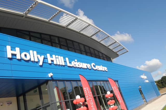 Holly Hill Leisure Centre. Picture: Sarah Standing