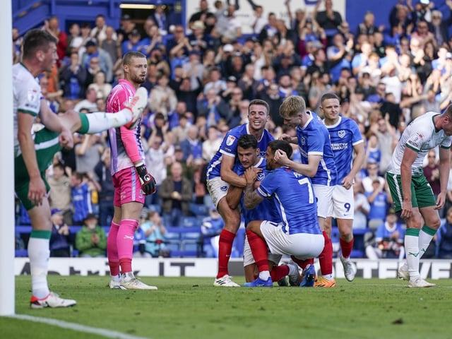 Unlike Regan Poole, the Fratton faithful didn't hold back when the former Lincoln man scored Pompey's second goal