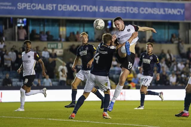 George Hirst has featured three times for Pompey since his loan arrival - but never with John Marquis. Picture: Jason Brown/ProSportsImages