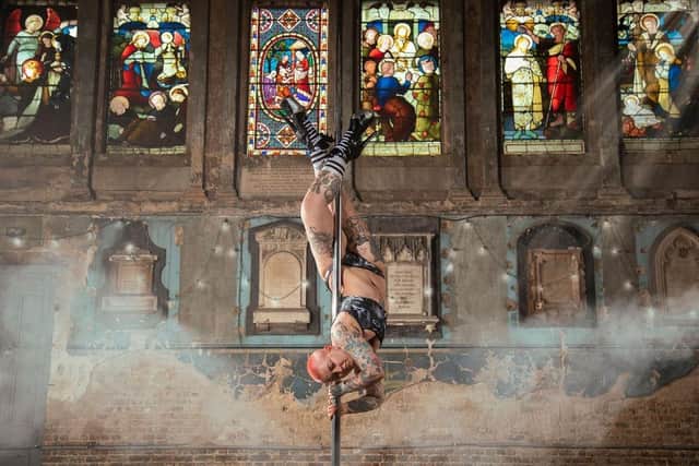 Chloe Hood is fundraising to be able to open up her own pole dancing studio in the city. 
Picture credit: Ray Marsh