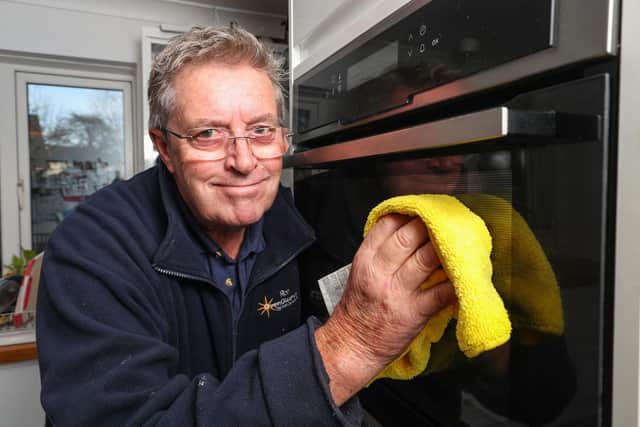 Ron Allin who has just launched OvenGleamers an oven cleaning franchise covering Fareham and Gosport.

Picture: Stuart Martin (220421-7042)
