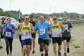 Runners in the Gosport Golden Mile. Picture: Ian Hargreaves