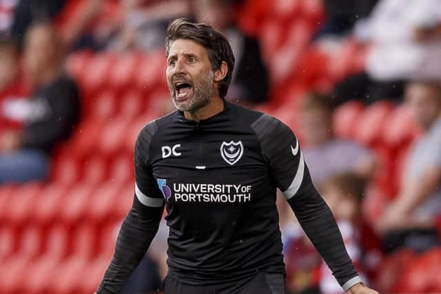 Pompey boss Danny Cowley. Picture: Daniel Chesterton/phcimages.com