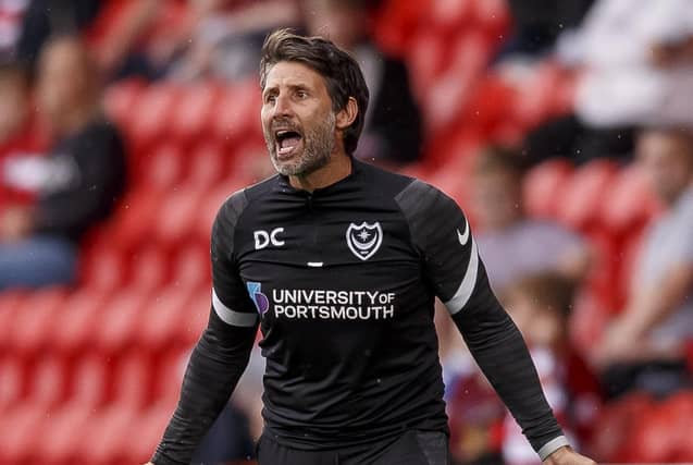 Pompey boss Danny Cowley. Picture: Daniel Chesterton/phcimages.com