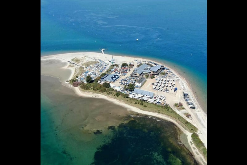 Sandy Point Hayling by Liam Baldwin