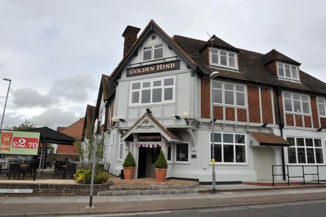 The Golden Hind in Copnor Road, Portsmouth. 