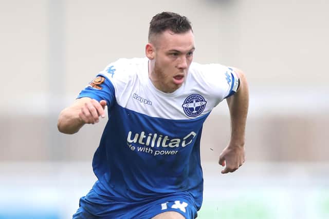 Eastleigh striker Ben House. Picture: Naomi Baker/Getty Images