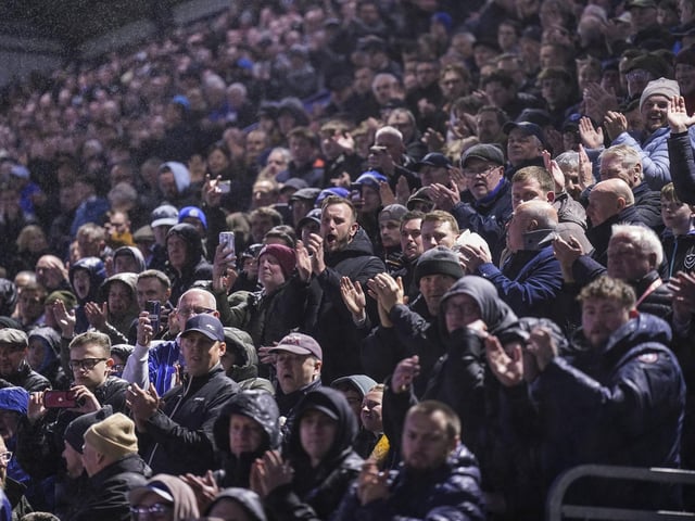 Pompey supporters have only three more home games remaining this season