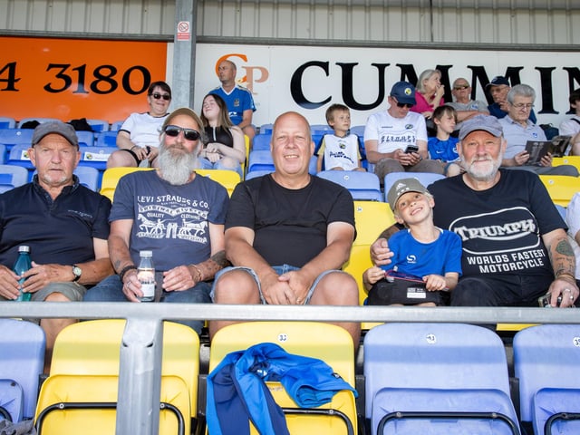 Pompey fans make annual pre-season trip to Westleigh Park