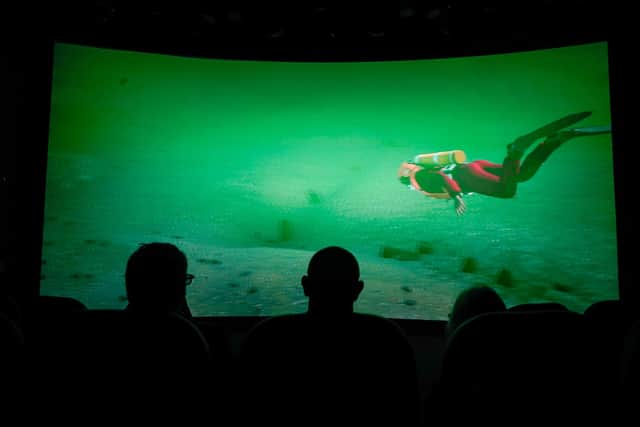 Dive the Mary Rose 4D during it's launch at the Mary Rose Museum. Picture date: Thursday March 30, 2023.

Photo: Andrew Matthews/PA Wire